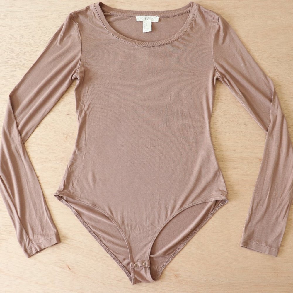 Forever 21 Long Sleeve Bodysuit